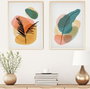 Wallity Huhu65 - Set de 2 Pinturas Decorativas Multicolor 50 x 70 cm